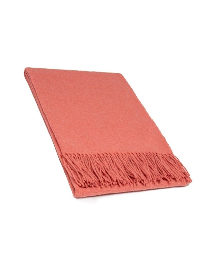 Paddington Throw Blanket in Peach image 1