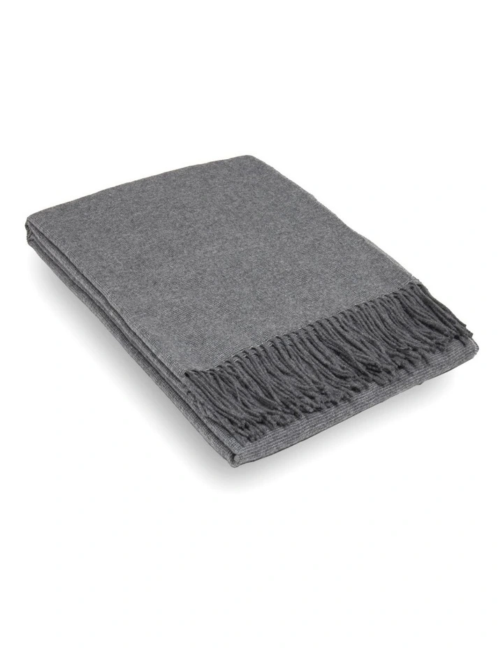 Paddington Throw Blanket in Slate image 1