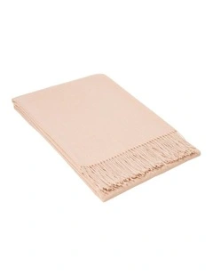 Paddington Throw in Blush