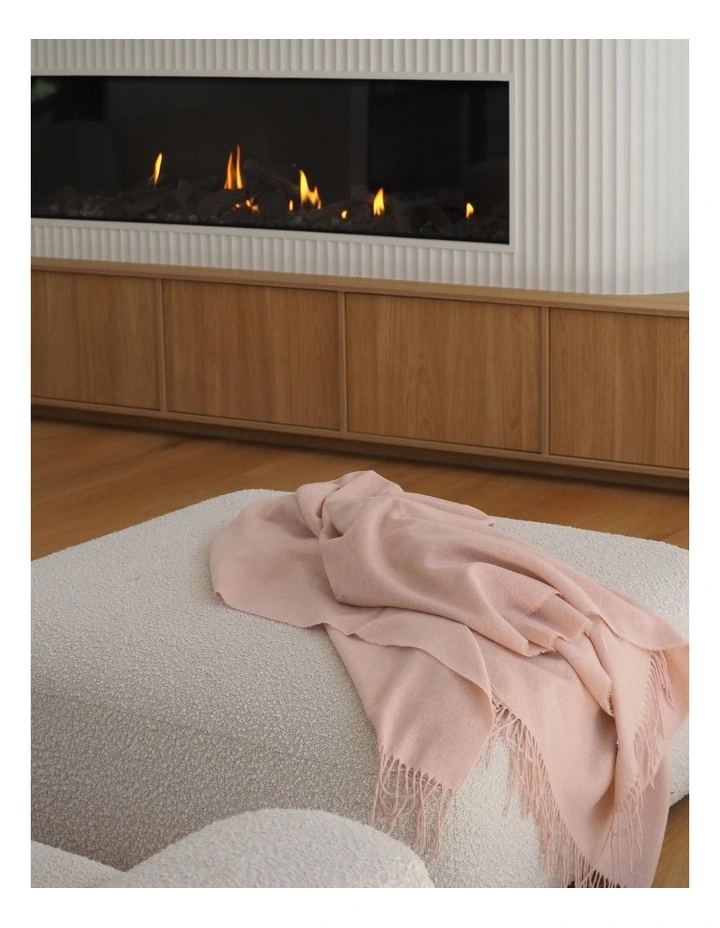 Paddington Throw in Blush image 2