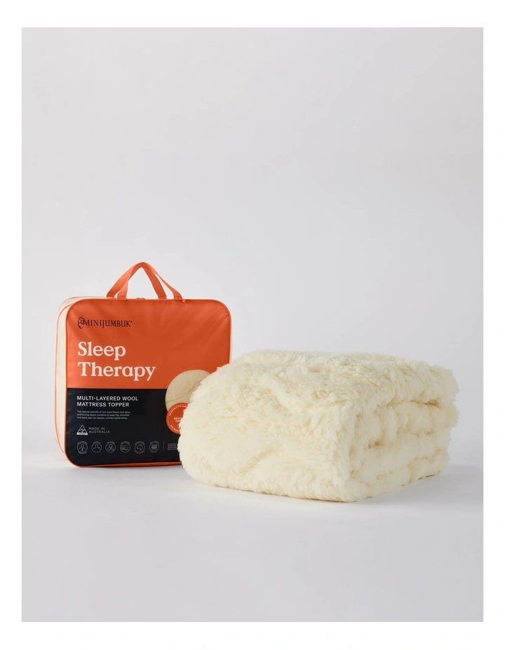Sleep Therapy Wool Mattress Topper image 1