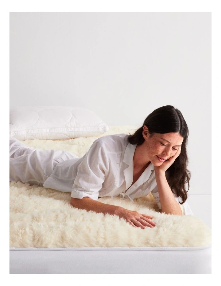 Sleep Therapy Wool Mattress Topper image 2
