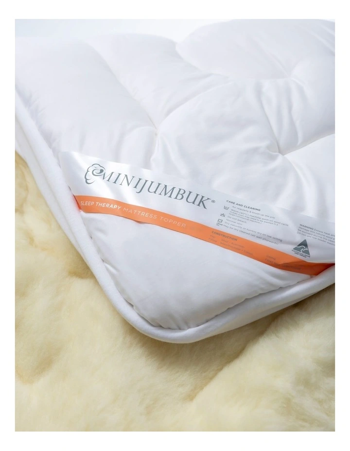 Sleep Therapy Wool Mattress Topper image 3