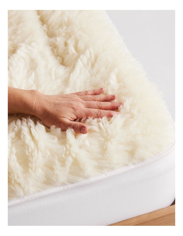 Sleep Therapy Wool Mattress Topper image 4