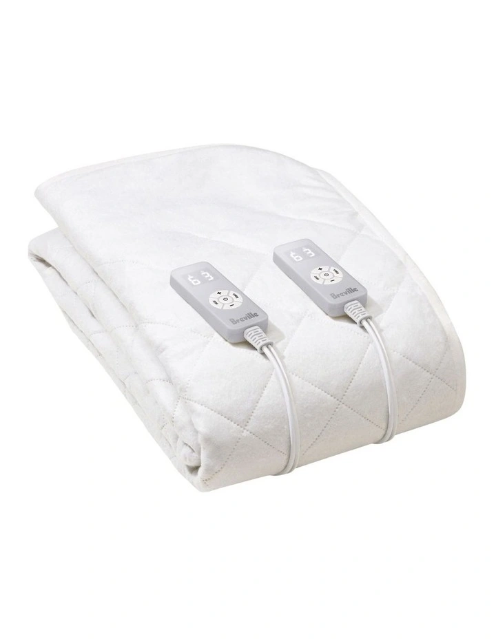 LEB459WHT2IAN1 The Sleep Sound King Fitted Electric Blanket in White image 1
