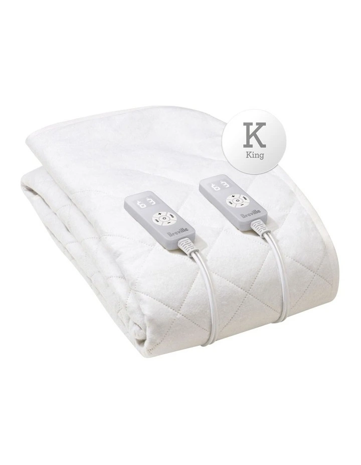 LEB459WHT2IAN1 The Sleep Sound King Fitted Electric Blanket in White image 3