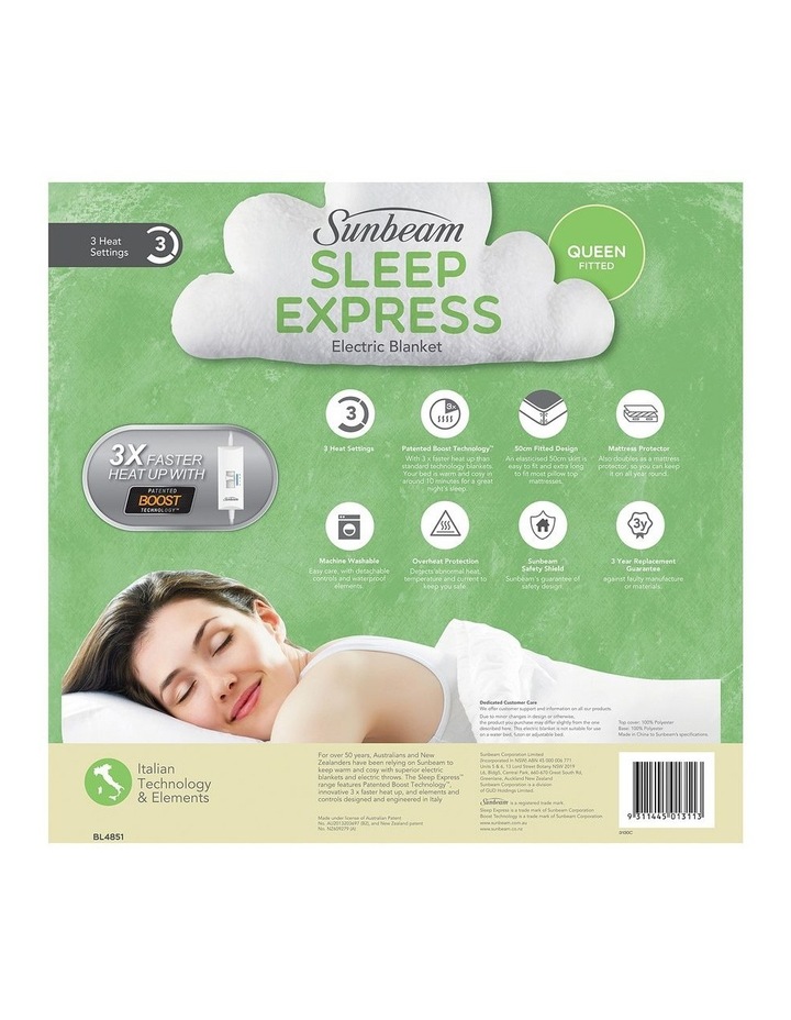 Sunbeam Sleep Express Fitted Electric Blanket | MYER