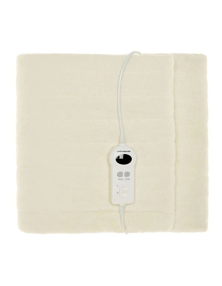 Heated Throw In Cream image 1
