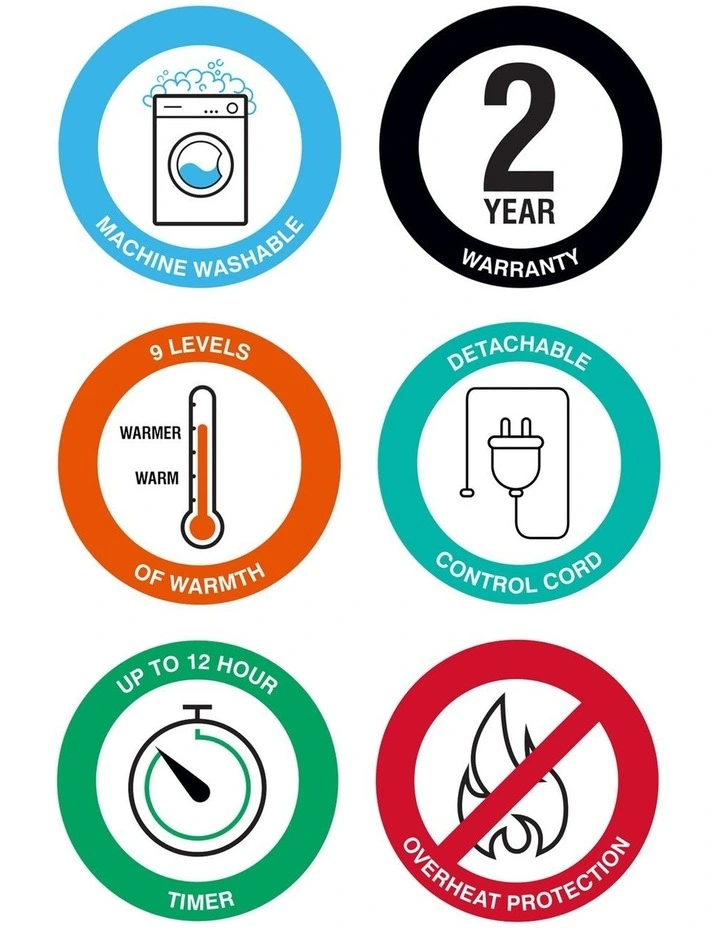 Heated Throw In Cream image 4