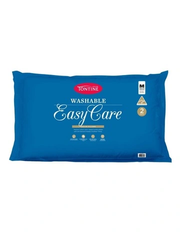 Tontine Easy Care Medium Pillow 2 Pack