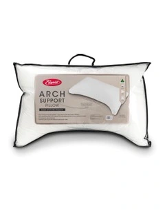 Arch Support Pillow in White