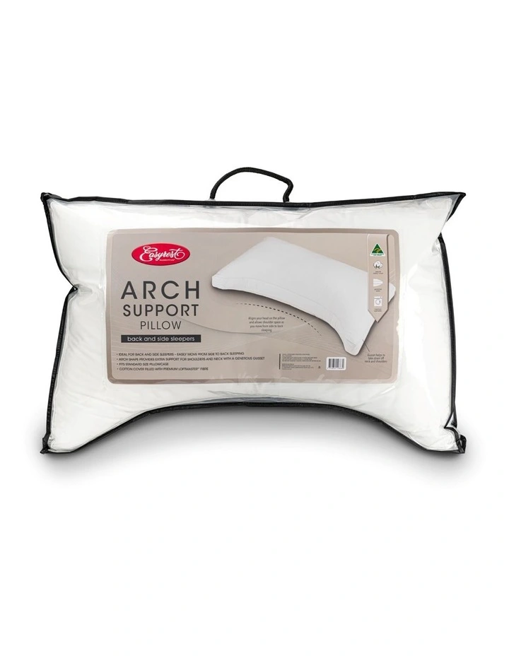 Arch Support Pillow in White image 1