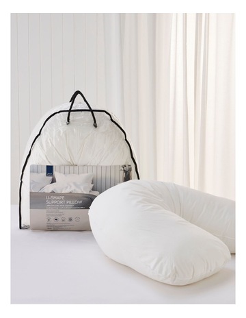 Cloud Support Twin Pack Pillow in White