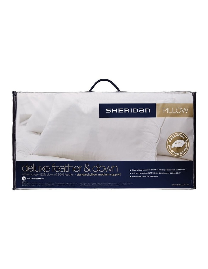 Sheridan Deluxe 50 50 Goose Feather Down Pillow Myer