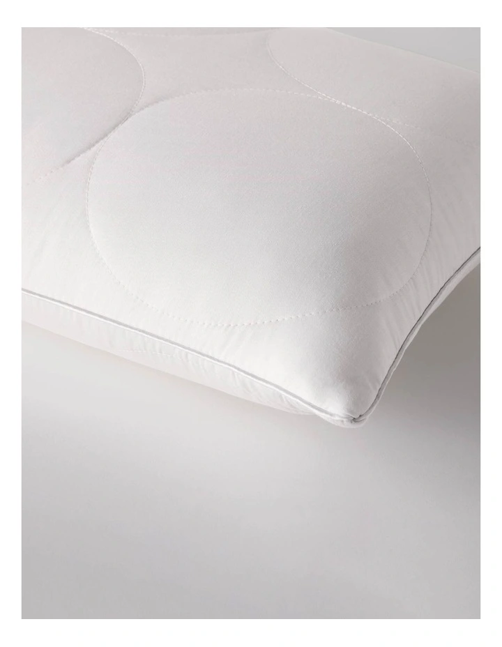 Breathe and Support Latex Pillow in White image 4