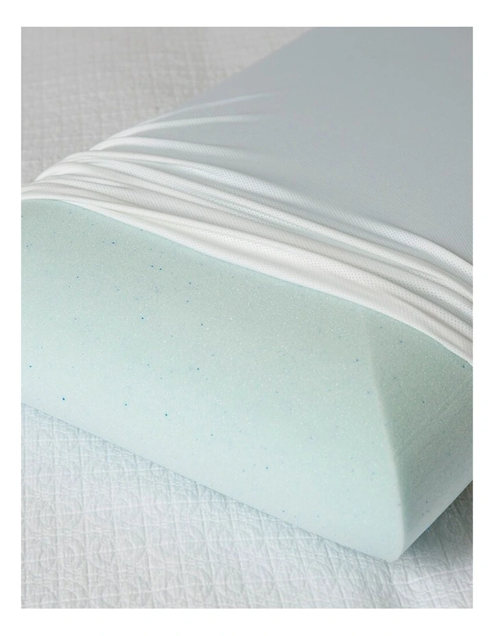 Sleep Harmony Gel Pillow in White image 4