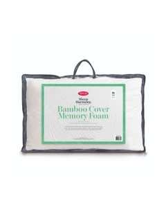 Sleep Harmony Bamboo Mem Foam Pillow Cover in Cream