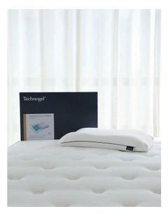 Pixel Anatomic Curve Pillow in White