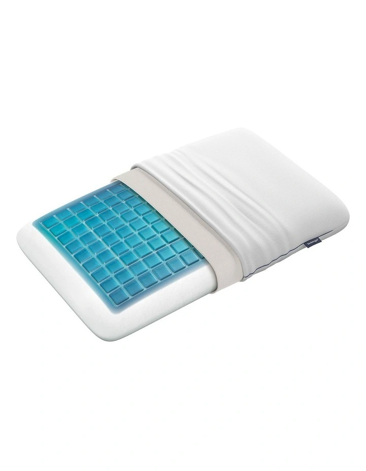 Pixel Deluxe Pillow in White image 1