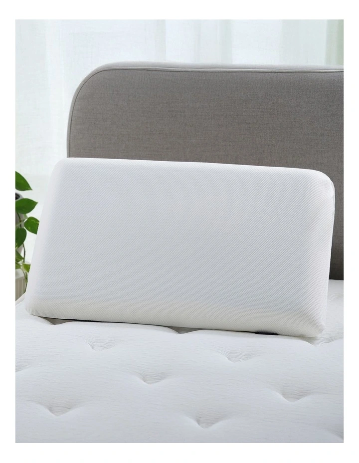Pixel Deluxe Pillow in White image 3