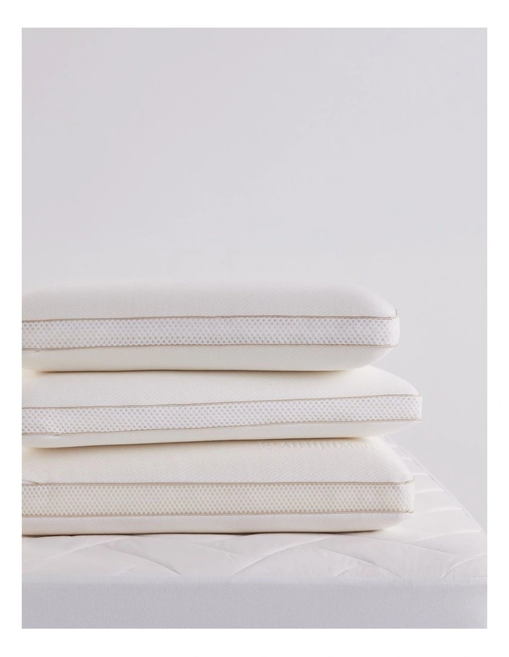 MemorySupport Memory Foam Pillow with Tencel Wool Cover image 4