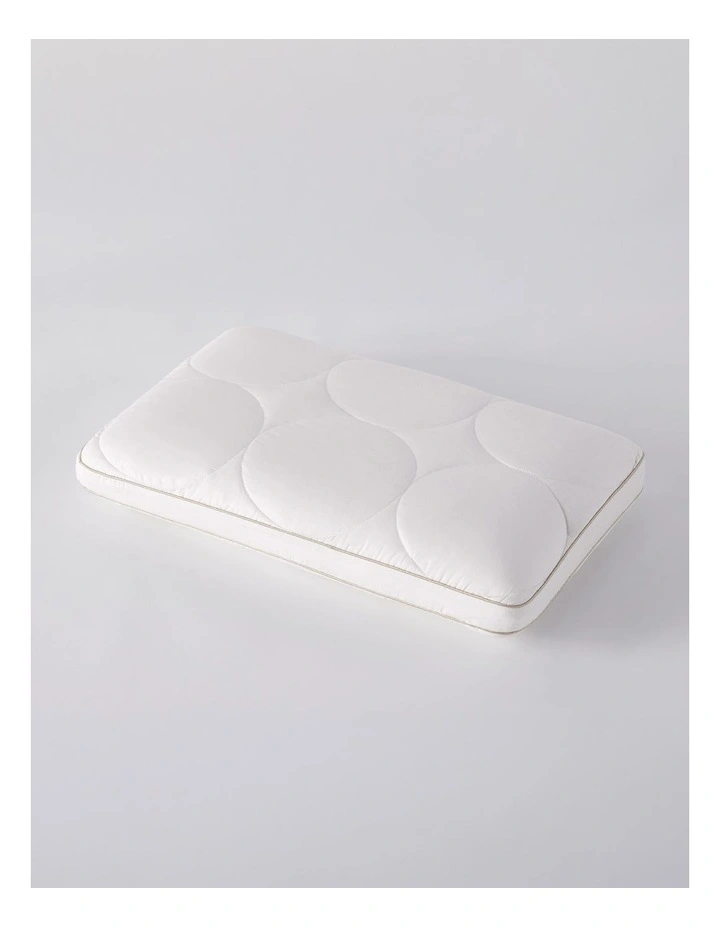 MemorySupport Memory Foam Pillow with Quilted Cotton and Wool Cover image 6
