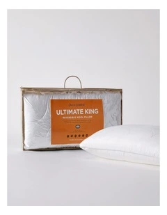 Ultimate King Pillow in White
