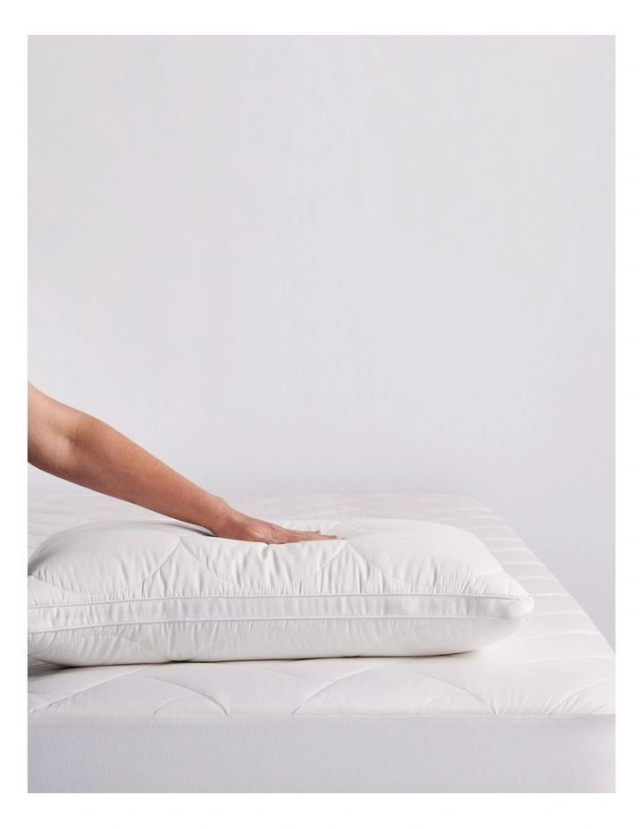 Breathe Wool Pillow 2 Pack in White image 2