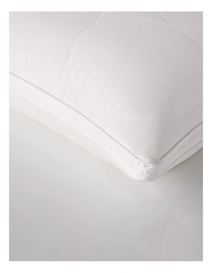 Breathe Wool Pillow 2 Pack in White image 4