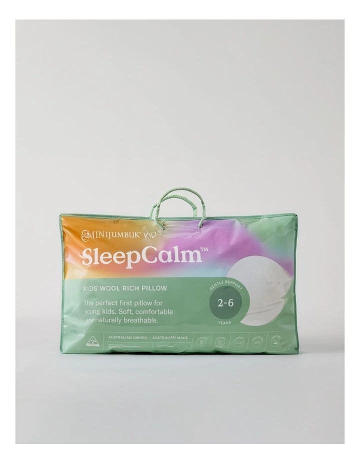 Wool Rich Pillow (2-6 Year) in White image 5