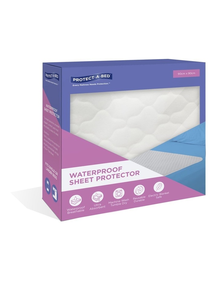 Protect A Bed Waterproof Sheet Protector In White Myer
