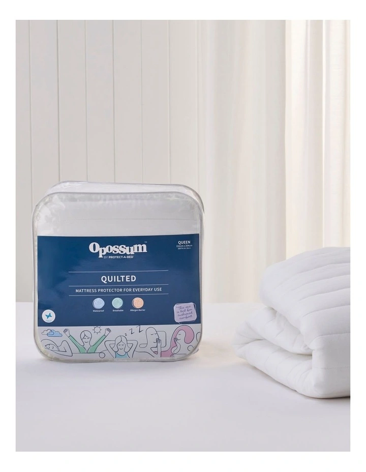 Quilted Waterproof Mattress Protector image 1