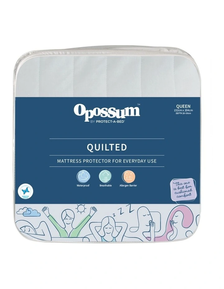 Quilted Waterproof Mattress Protector image 7