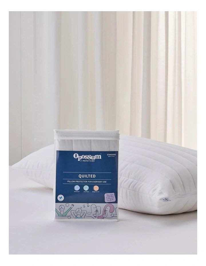Quilted Waterproof Pillow Protector image 1