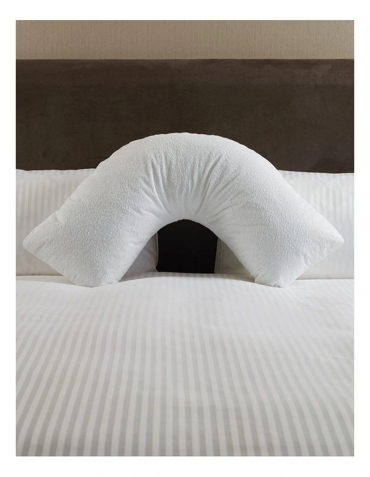 Cotton Terry Waterproof U-Shaped Pillow Protector image 2