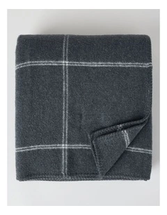Australian Wool Blanket in Grey