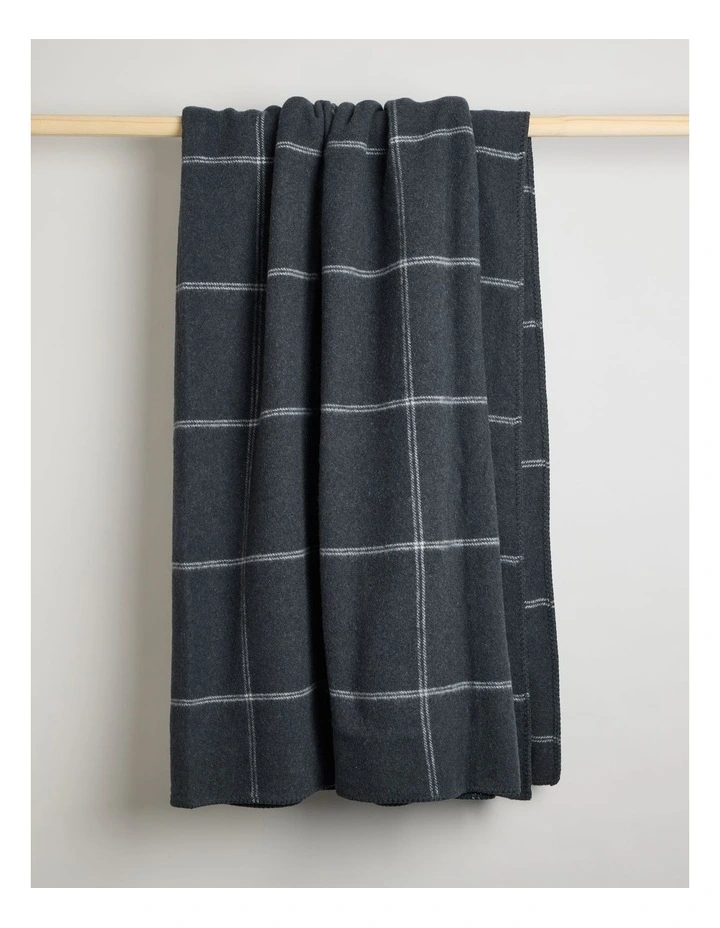 Australian Wool Blanket in Grey image 3