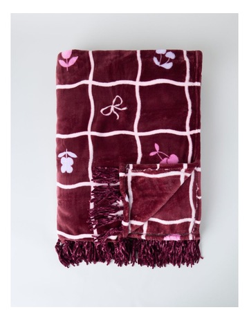 Burgundy Multi colour
