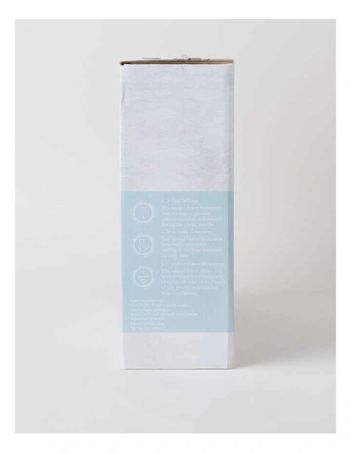 Check Heated Throw in Pink image 6