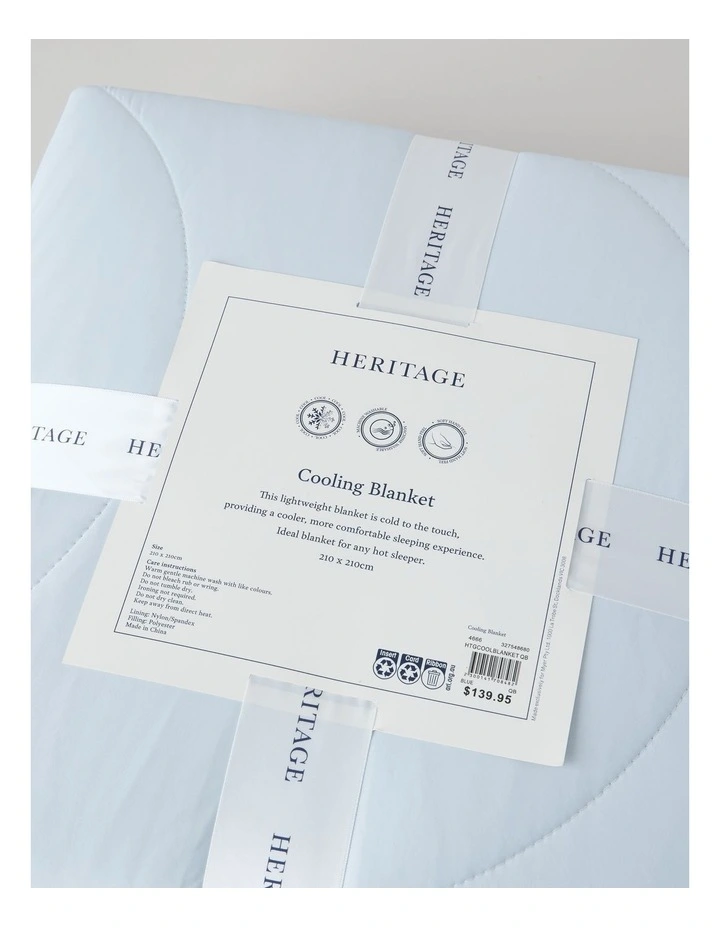 Cooling Blanket in Blue image 4