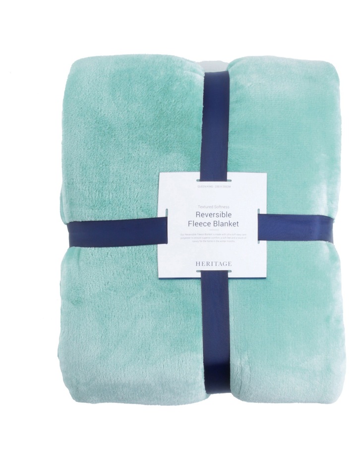 Heritage | Reversible Fleece Blanket | MYER