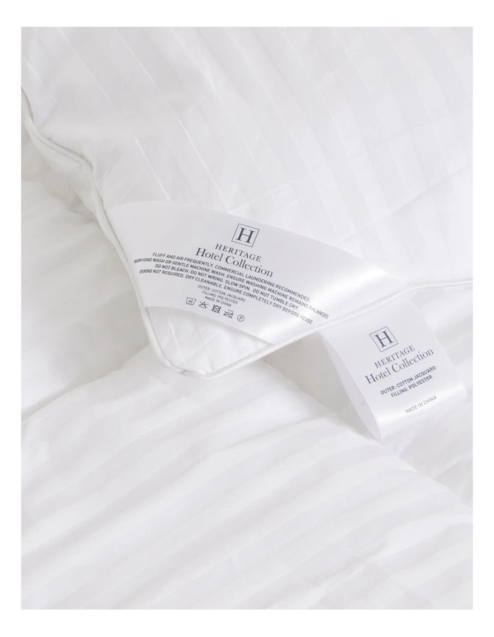 Hotel Collection Quilt in White image 4