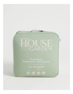 Australian Superwash Wool All Seasons Quilt