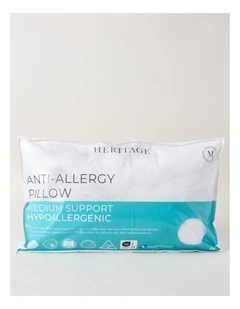 Anti Allergy Pillow in White