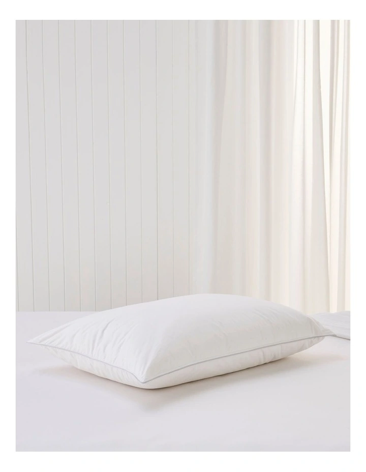 Heritage Duck Down and Feather Pillow in White MYER