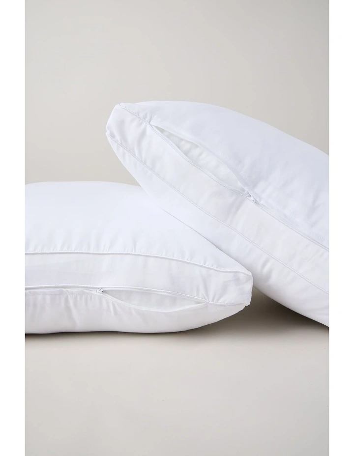 Easy Care Soft Touch Quilted European Pillow Protector 2 Pack image 4