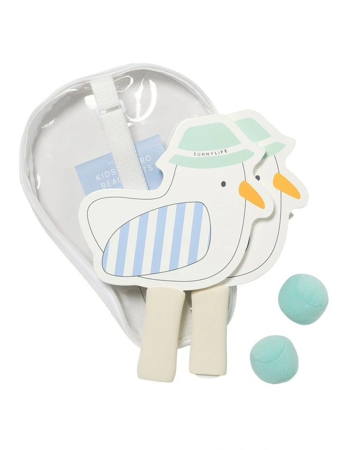 Velcro Beach Bats Sammy the Seagull Blue Stripe image 3