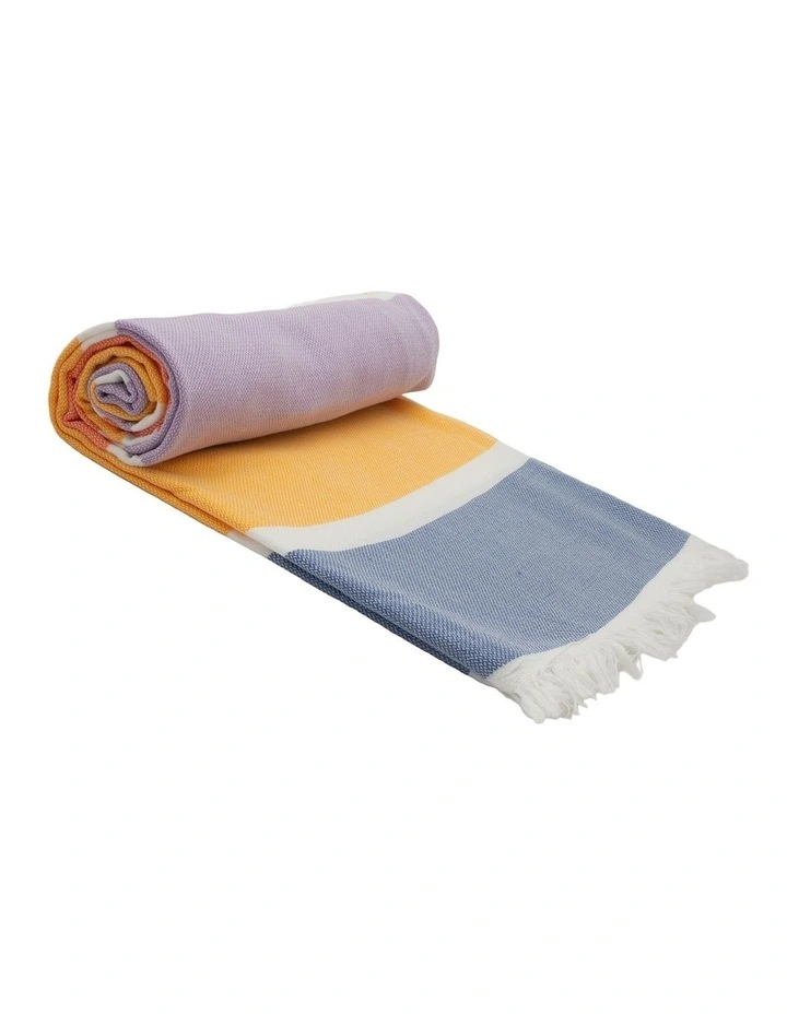 Cotton Beach Towel in Summer image 1
