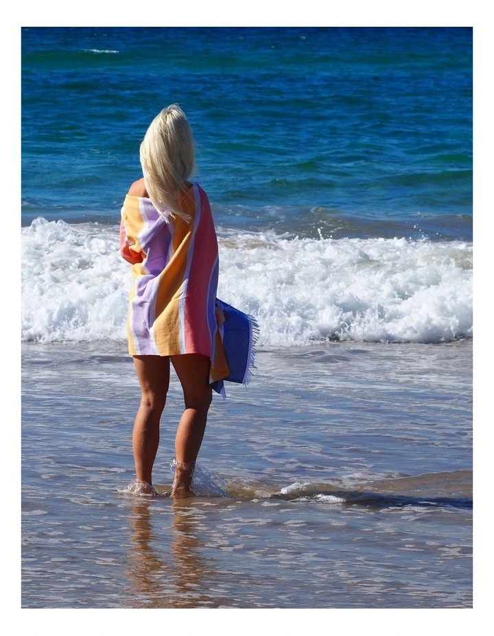 Cotton Beach Towel in Summer image 2