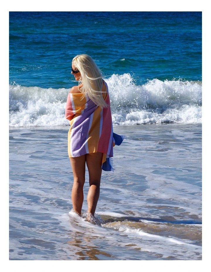 Cotton Beach Towel in Summer image 3